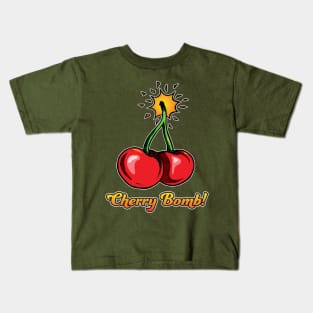 Cherry Bomb Kids T-Shirt